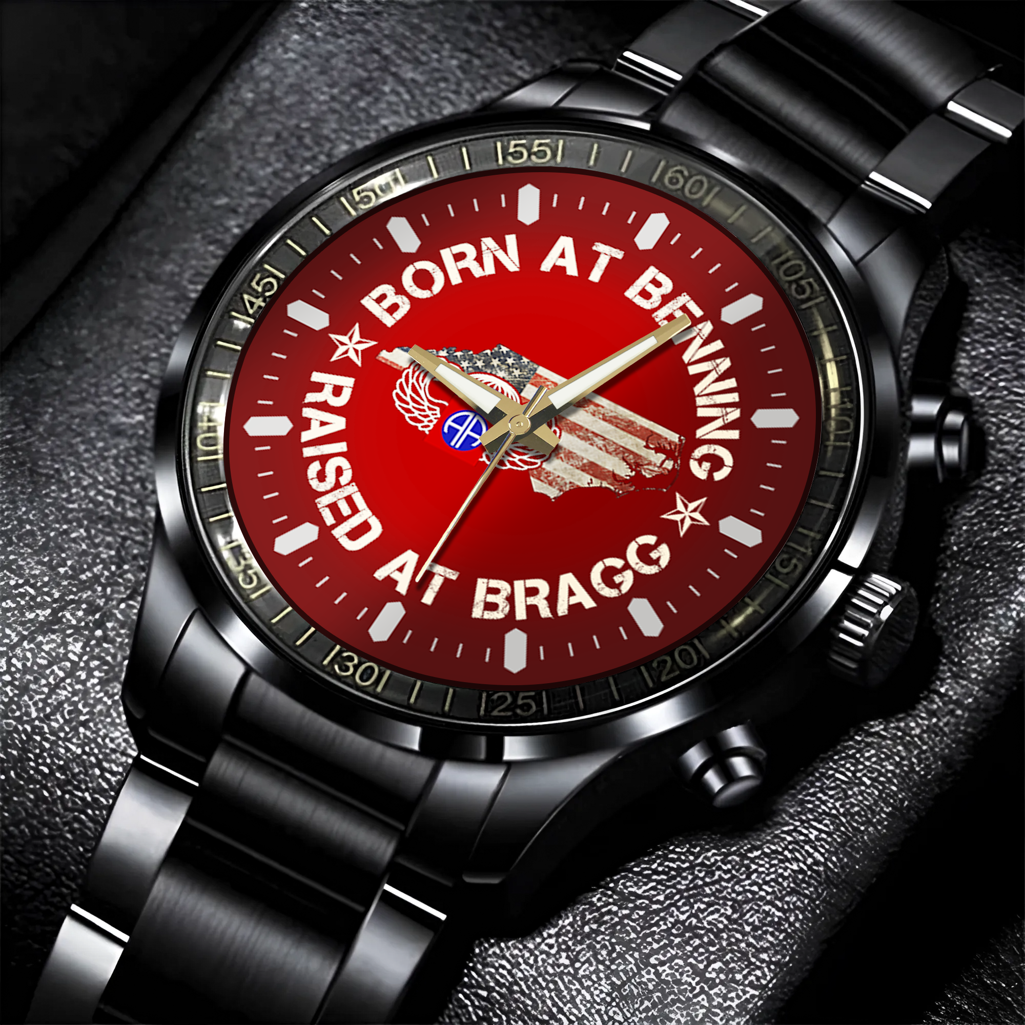82nd Airborne Division Stainless Steel Watch