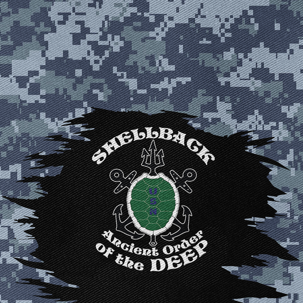 Shellback Crossing The Line Classic Cap
