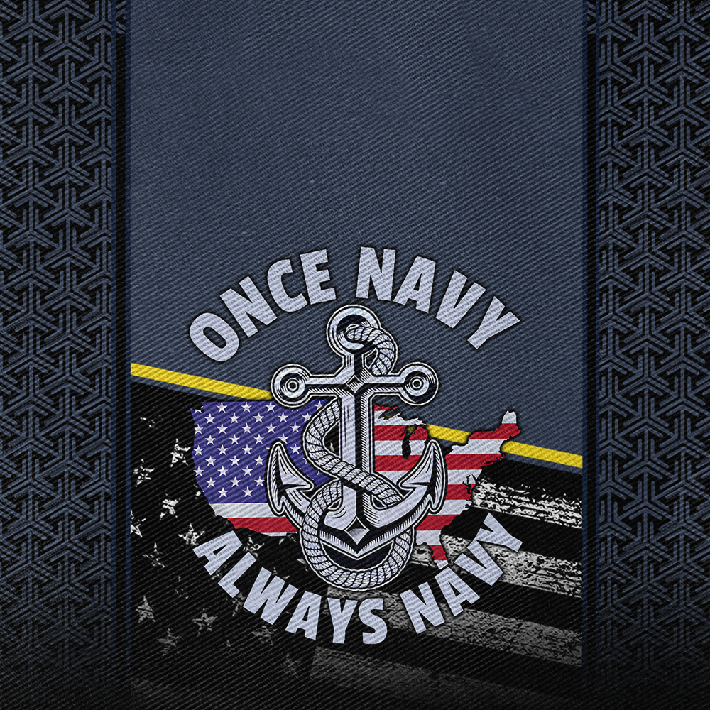 Once Navy Always Navy Cap