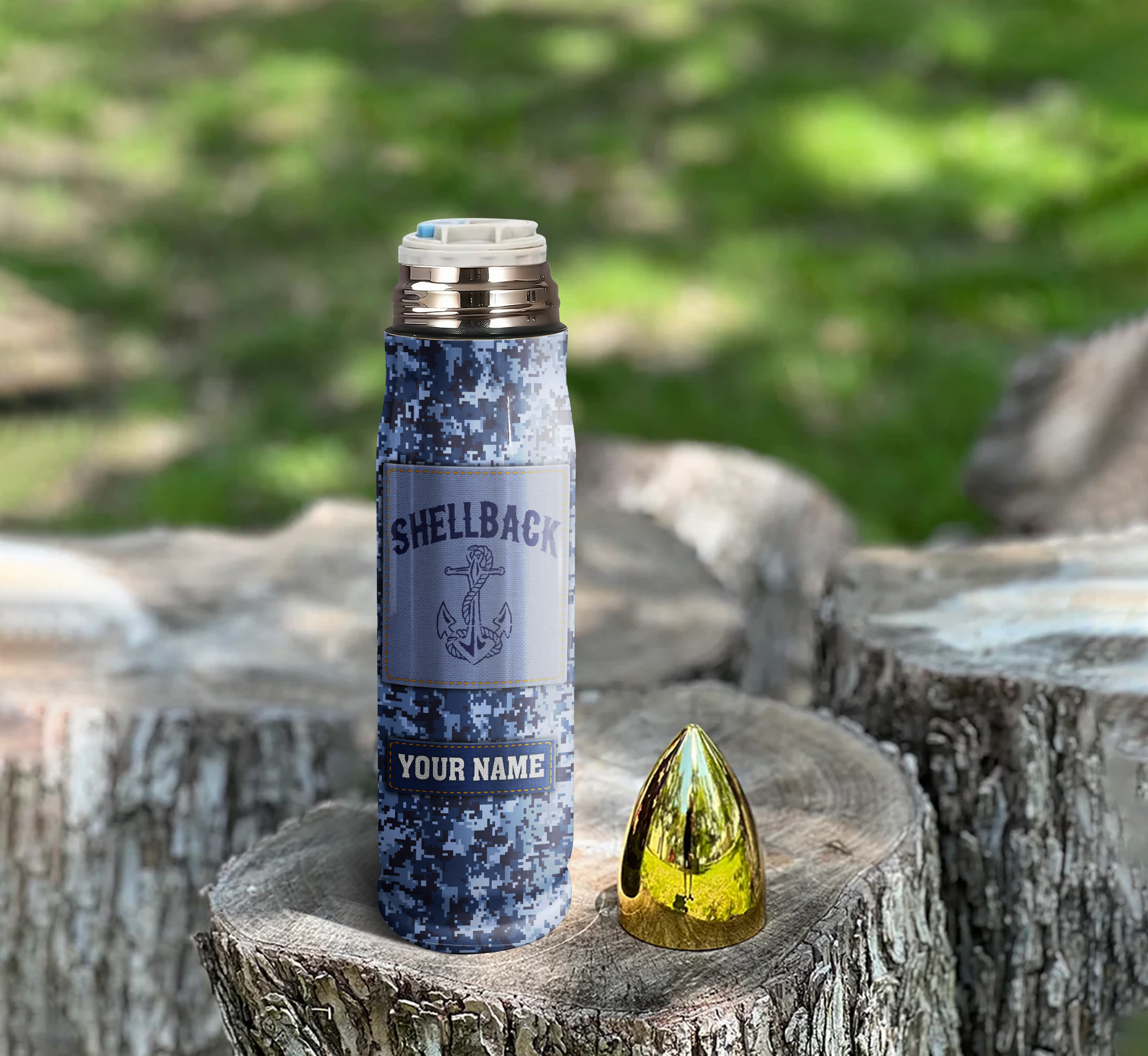 Navy Shellback Bullet Tumbler