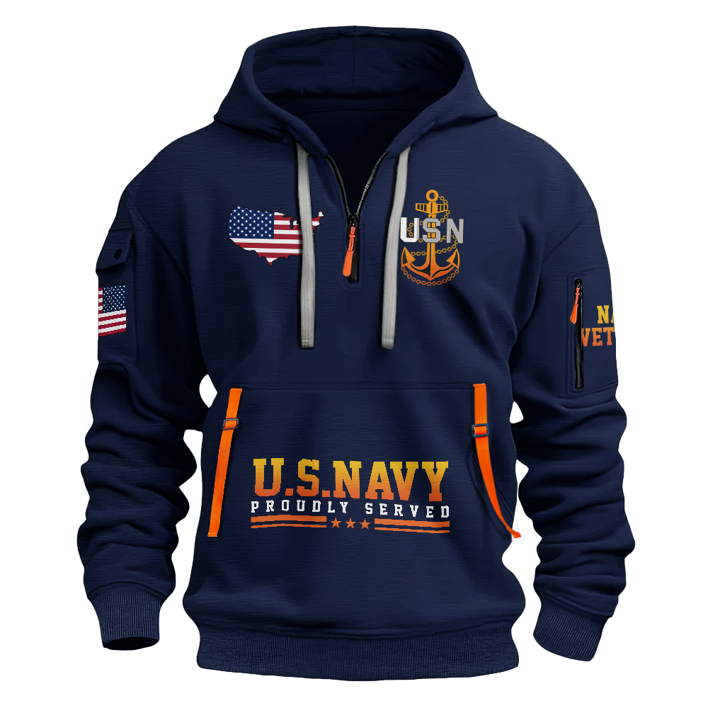 Less Than 1% Sunset Quarter Zip Hoodie