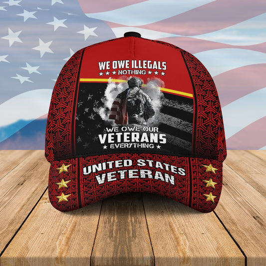 We Owe Our Veterans Everything Hat Cap