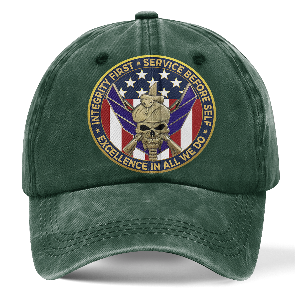 Personalizable Air Force Washed Cap