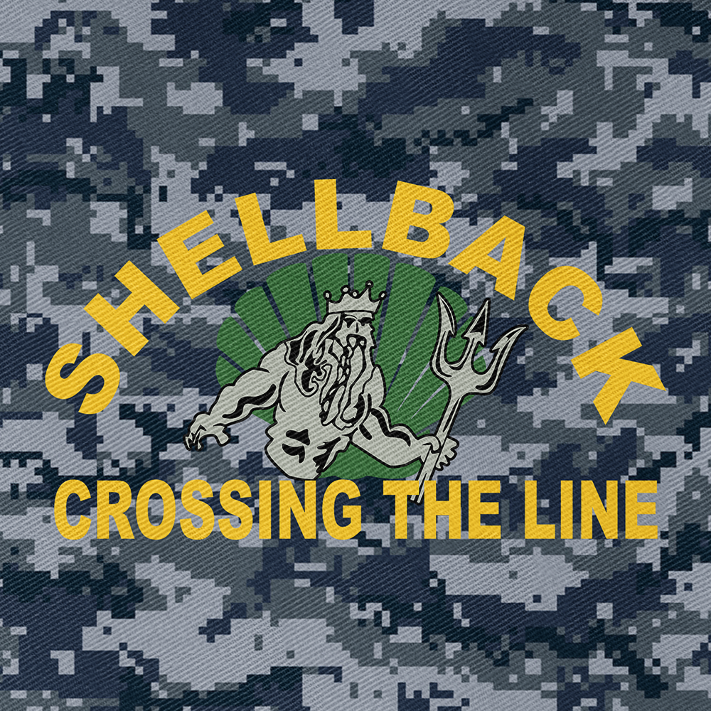 Shellback Crossing The Line Classic Cap