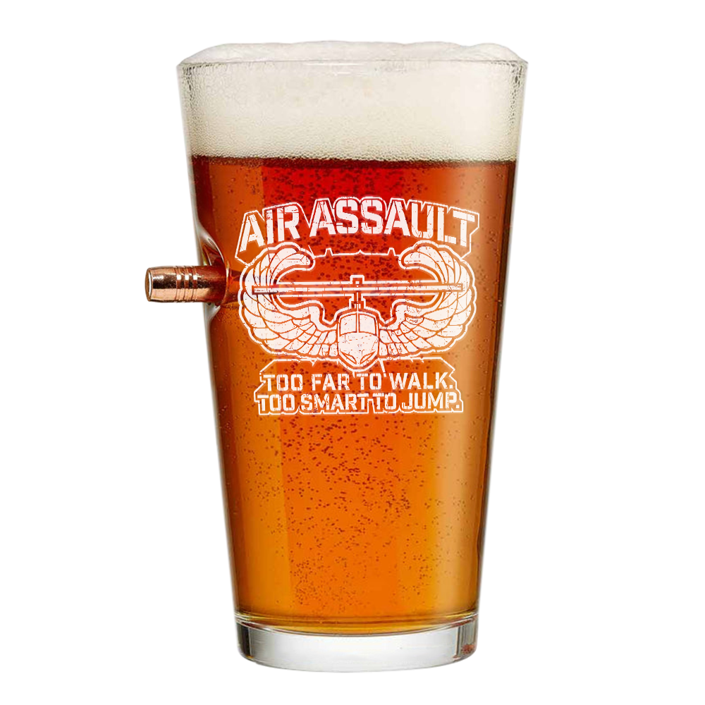 Army Air Assault Bullet Pint Glass