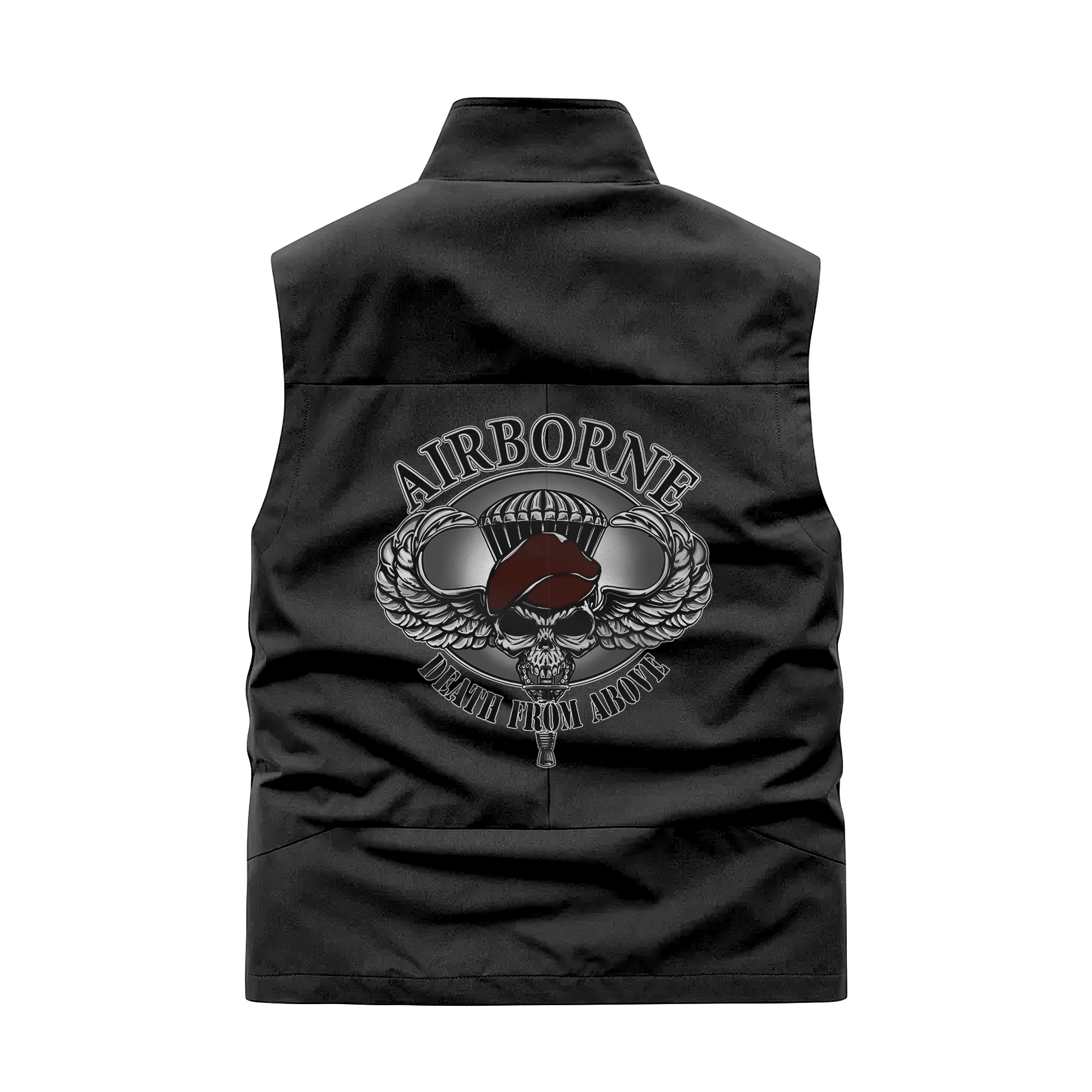 Personalizable Airborne Death From Above Pocket Vest