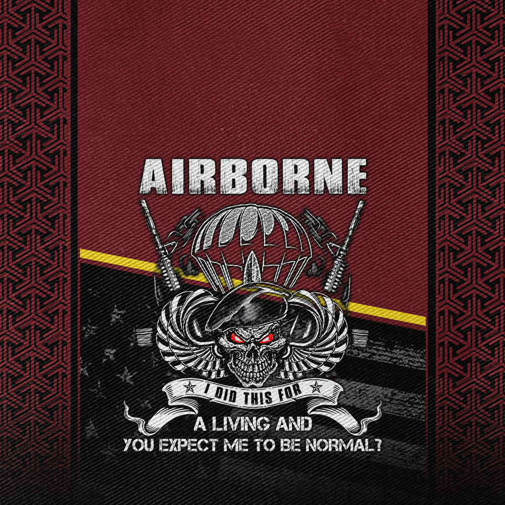 Airborne I Did This For A Living Classic Cap