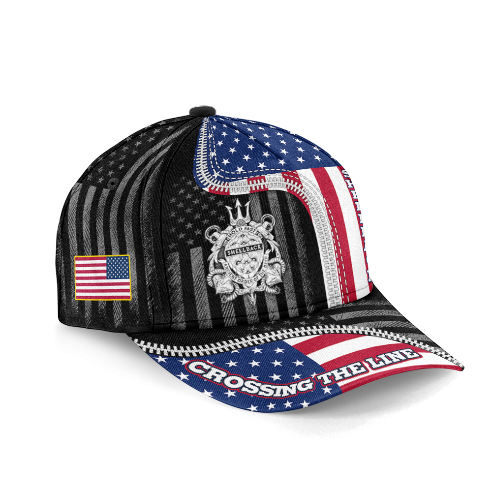 Shellback Crossing The Line Classic Cap