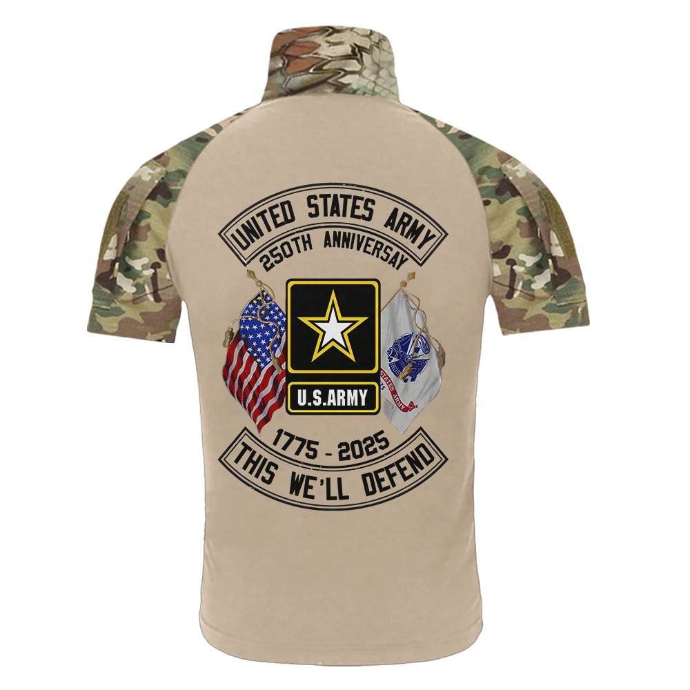 Army 250th Anniversary Tactical Polo Shirt