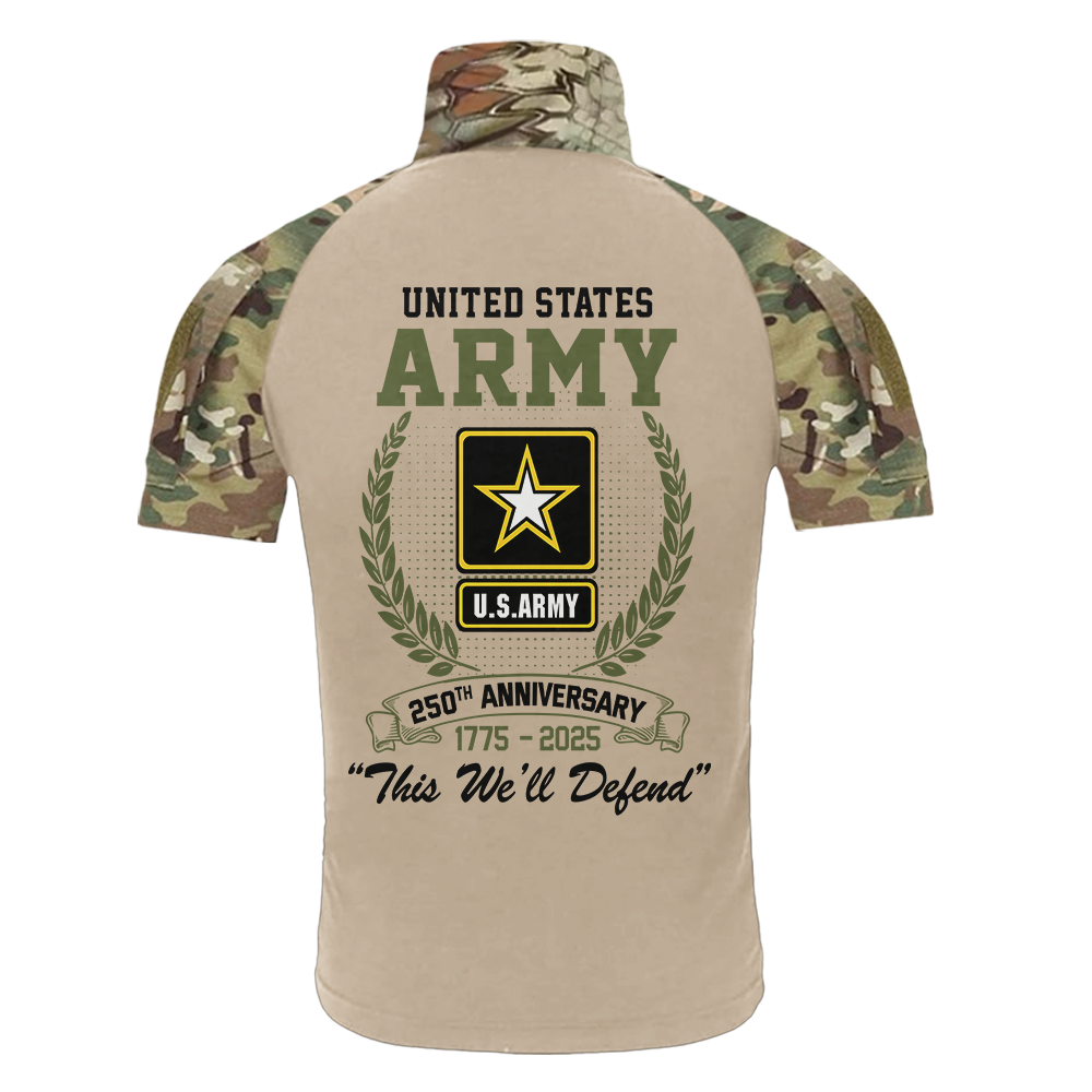 Army 250th Anniversary Tactical Polo Shirt