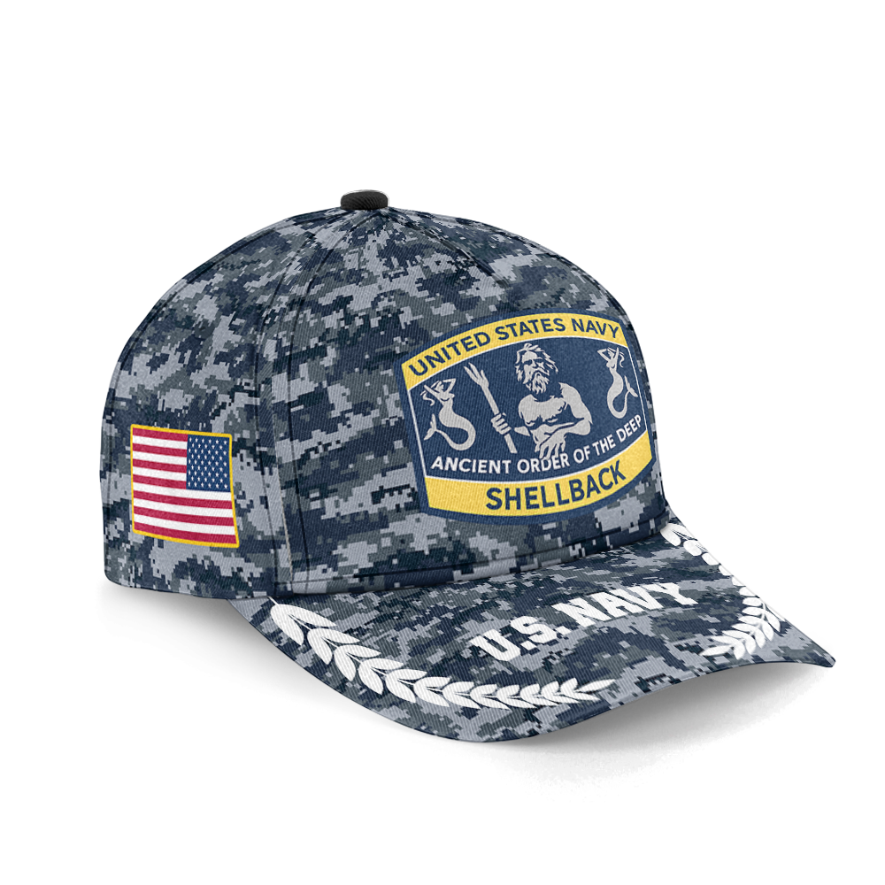 Shellback Ancient Order Of The Deep Classic Cap