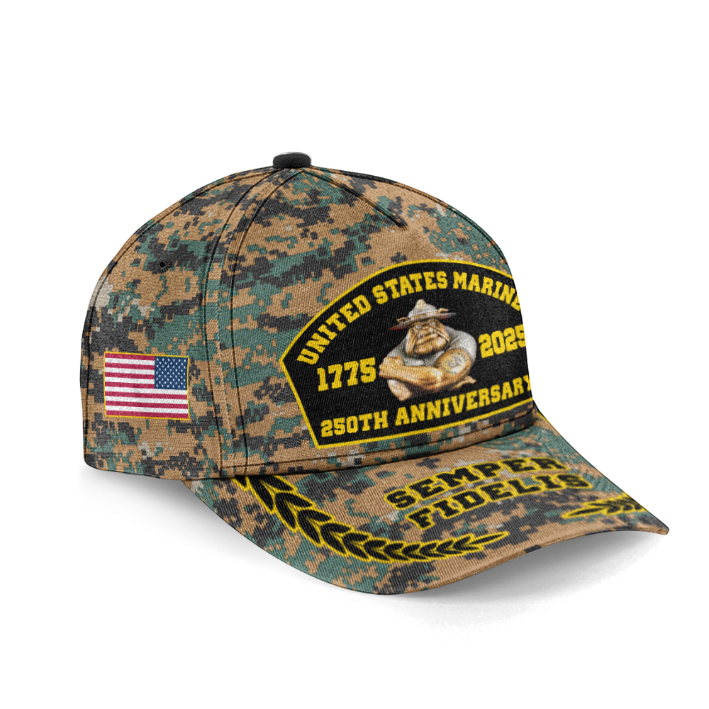 Marines 250th Anniversary Classic Cap
