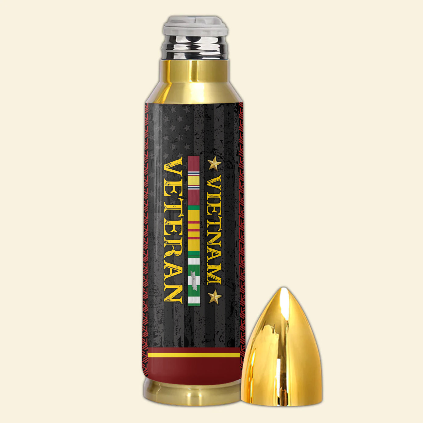 Vietnam Veteran I Walked The Walk Bullet Tumbler