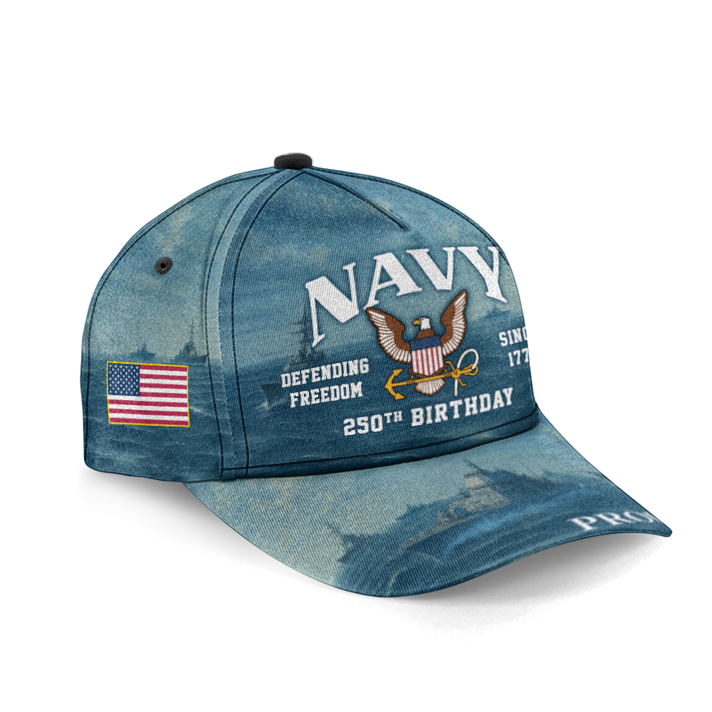 Navy 250th Anniversary Classic Cap