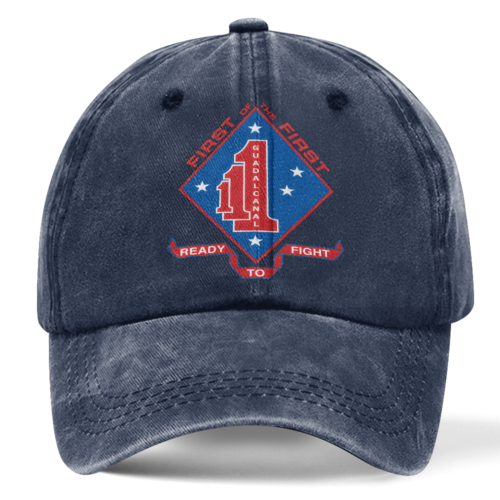 Personalizable First Of The First Washed Cap
