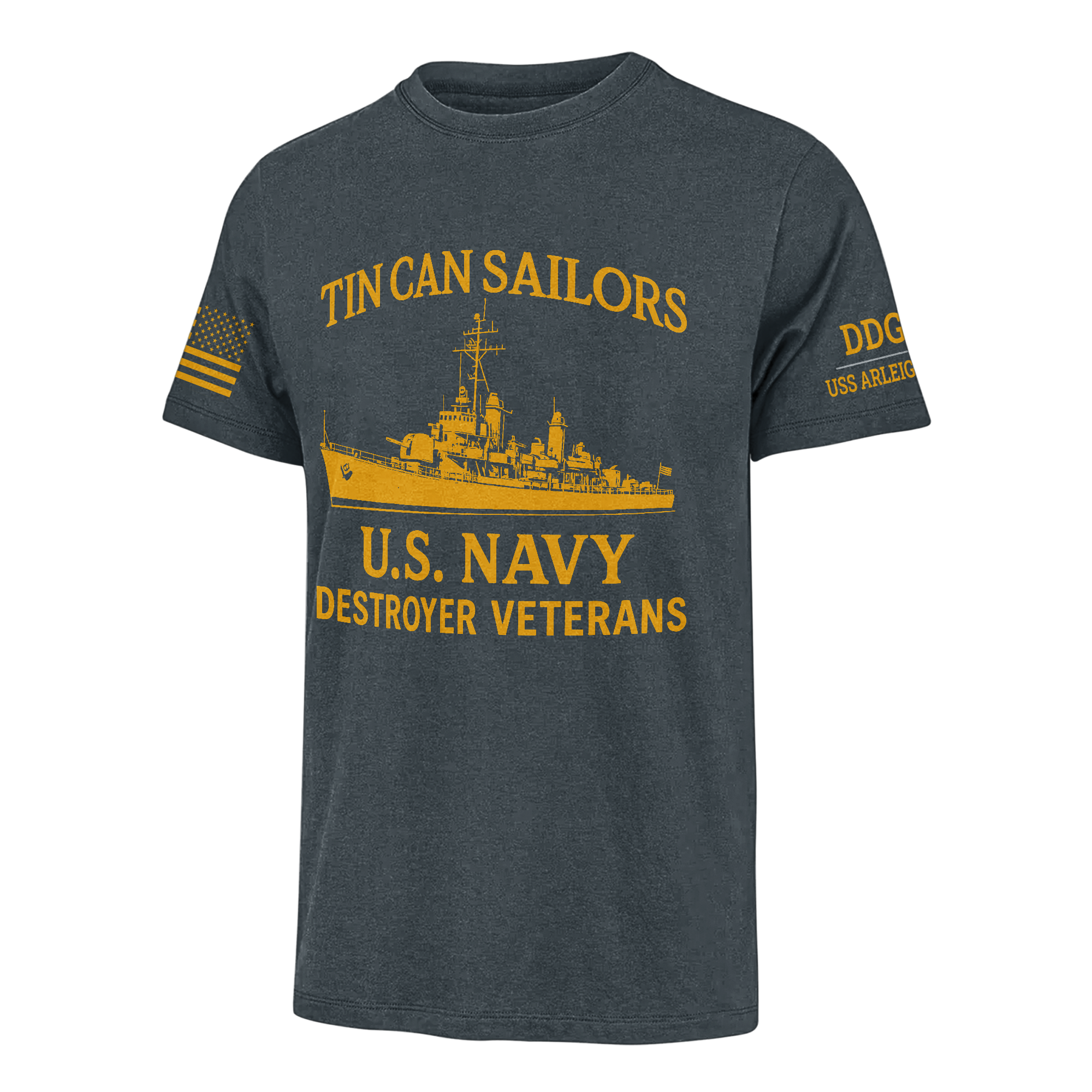Personalizable Tin Can Sailors Classic T-shirt