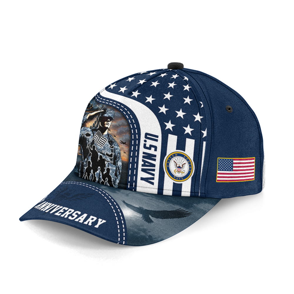 Navy 250th Anniversary Classic Cap