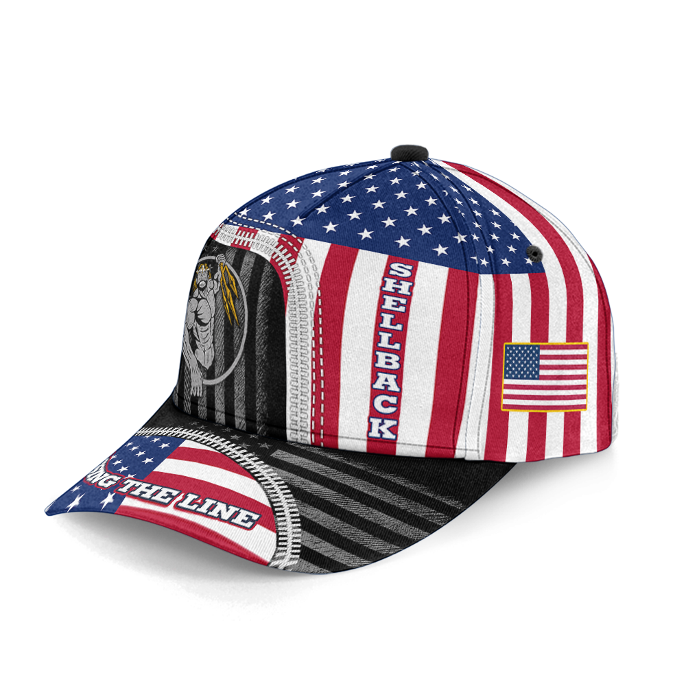 Shellback Crossing The Line Classic Cap