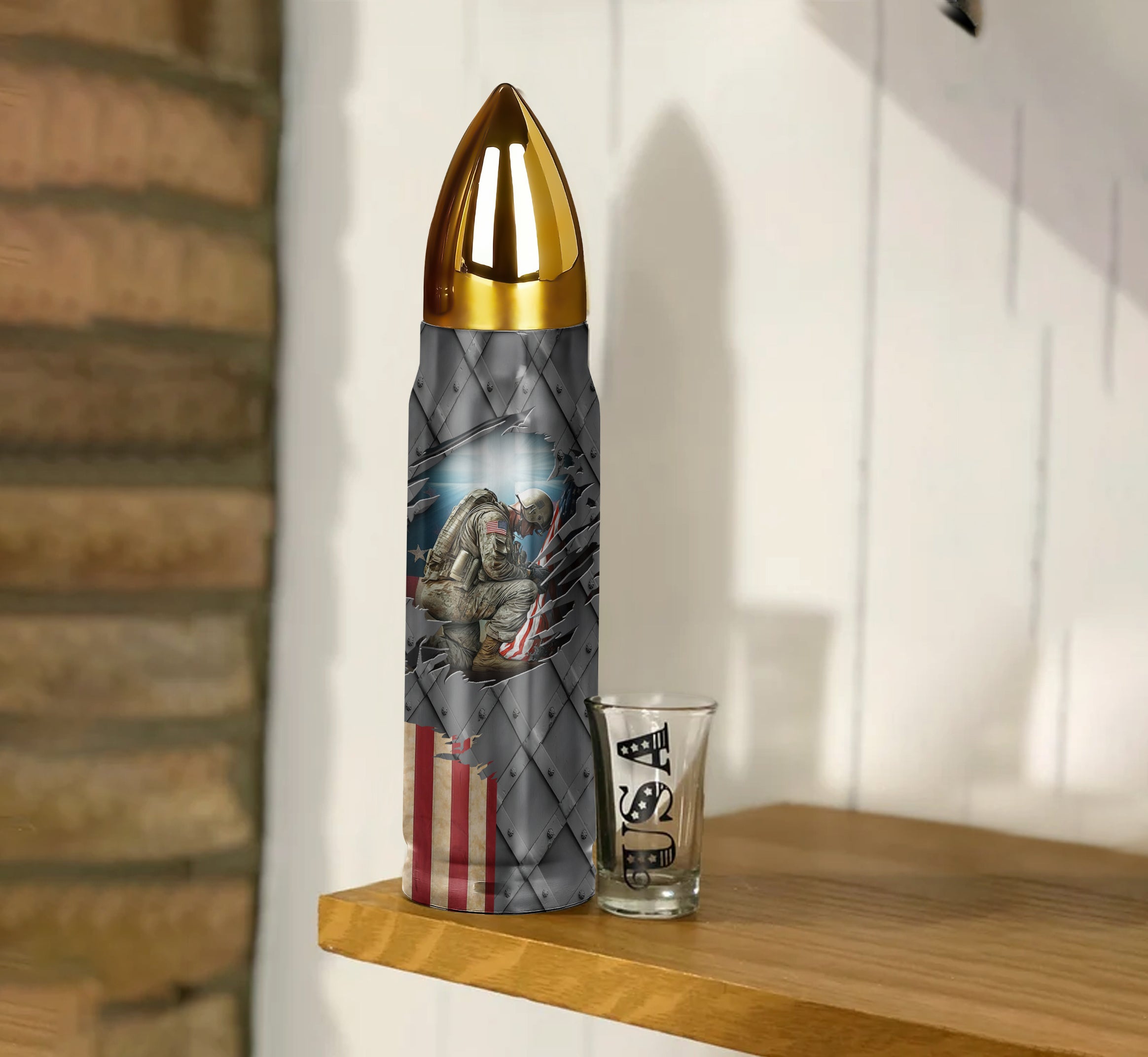 Veteran All Gave Some Some Gave All Bullet Tumbler