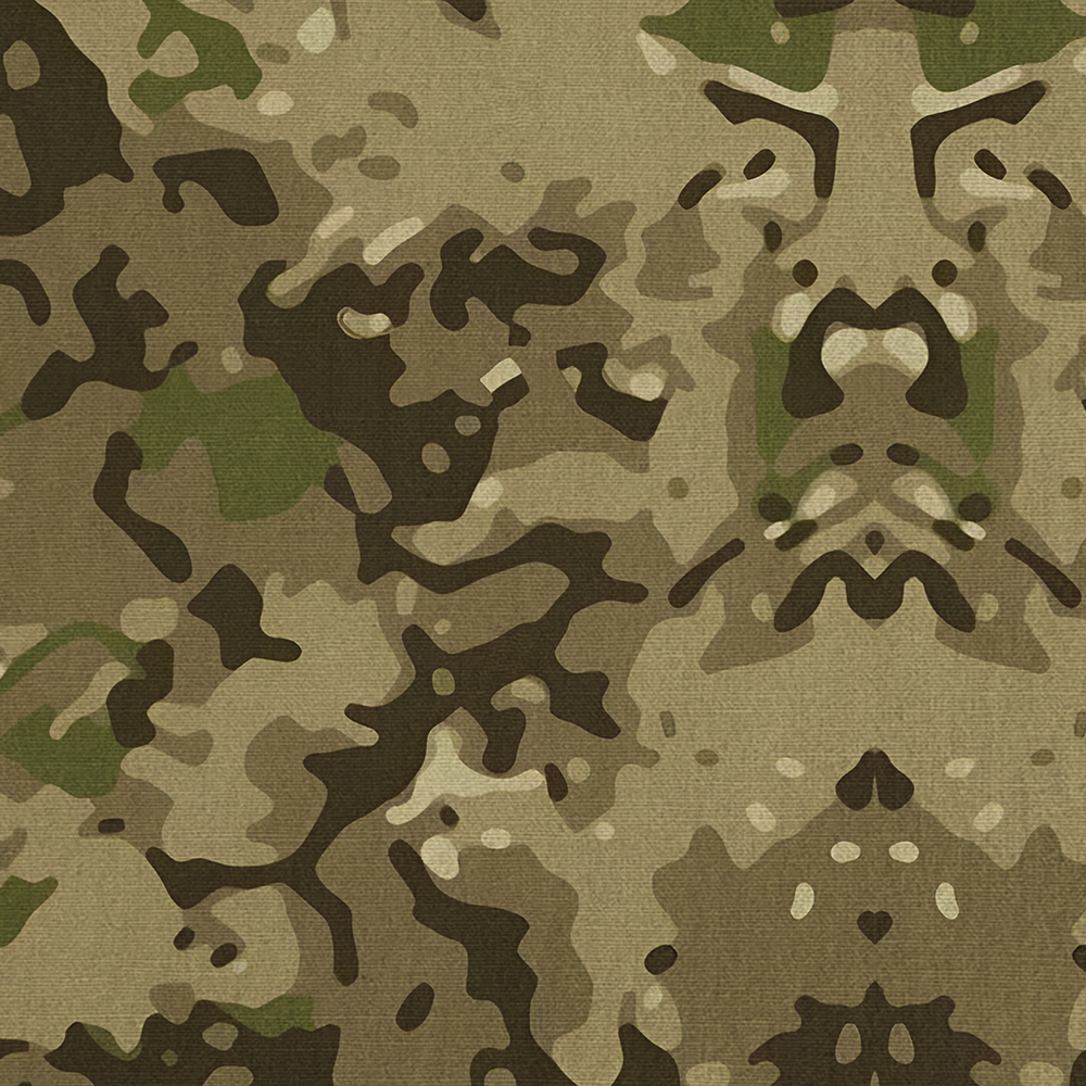 Airborne Camouflage Cargo Shorts