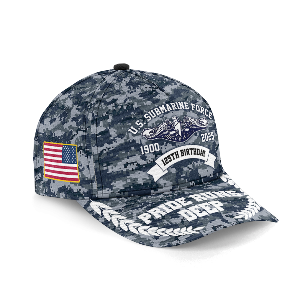 Navy Submarine 125th Birthday Classic Cap