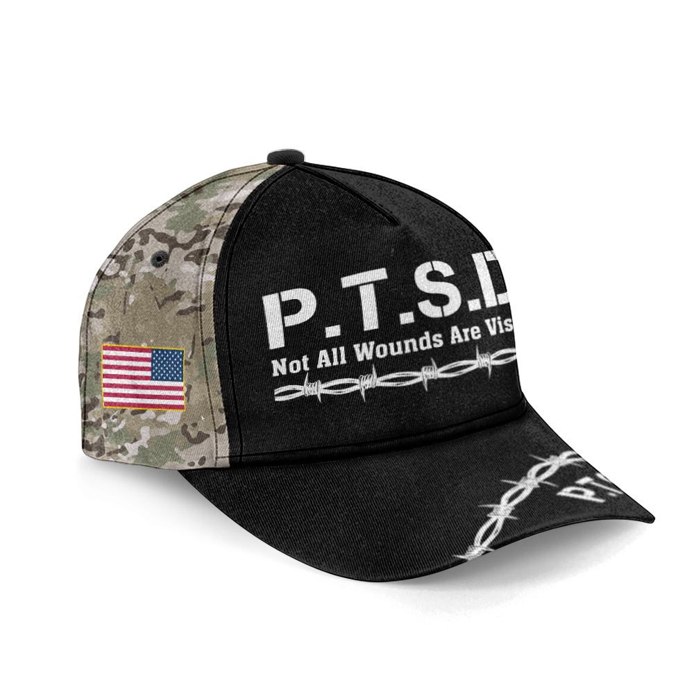 PTSD Not All Wounds Are Visible Classic Cap