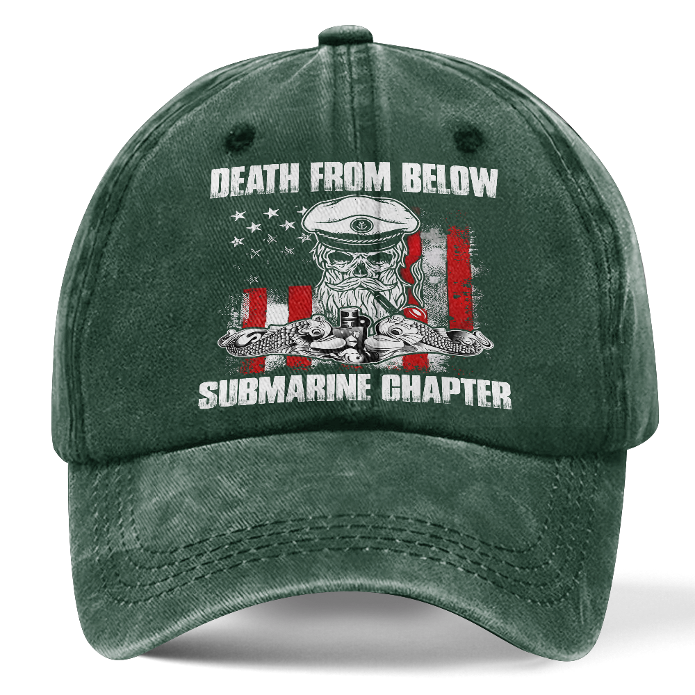 Navy Submarine Death From Below Washed Cap