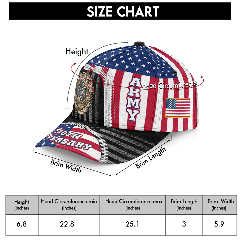 Army 250th Anniversary Classic Cap