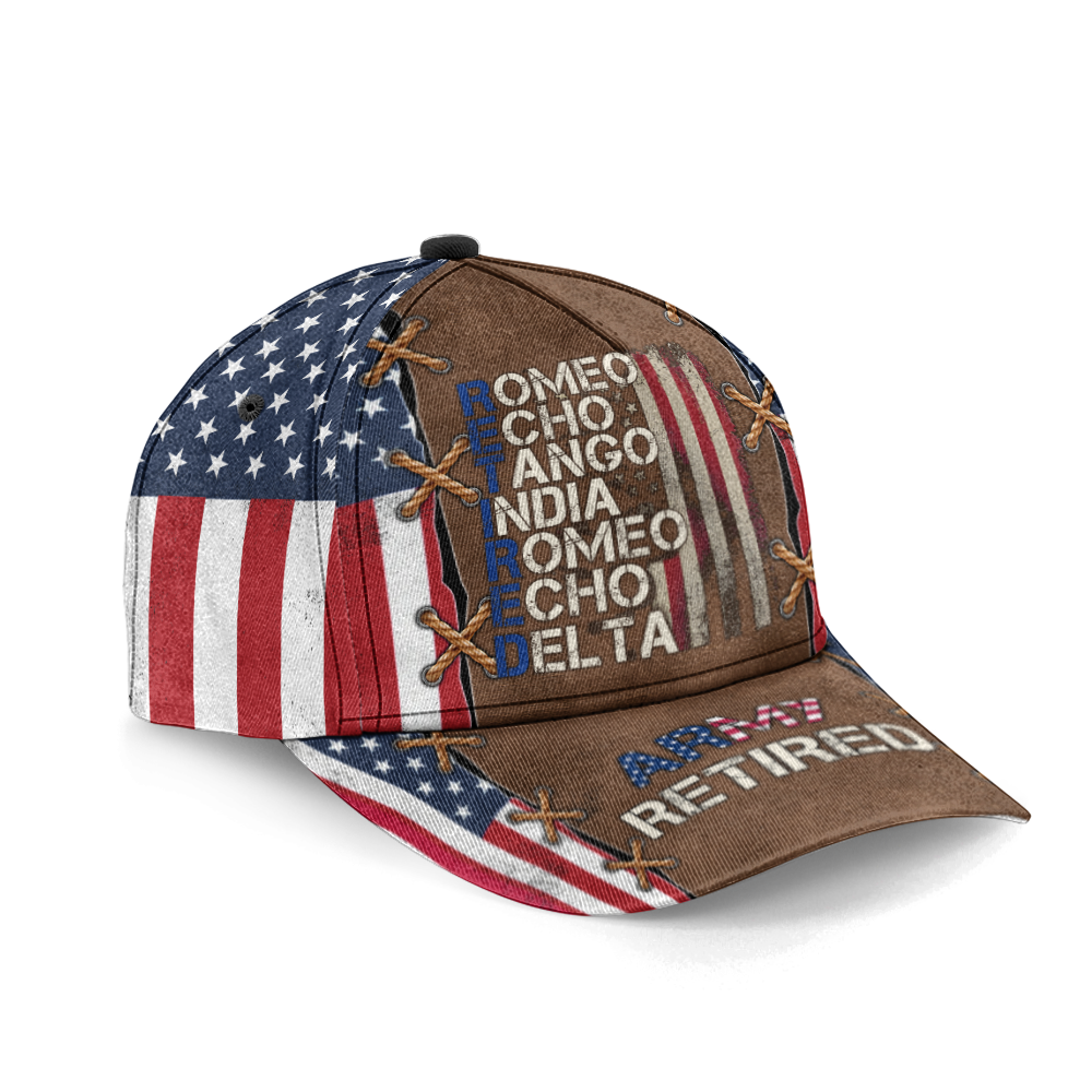 Army Retired Foxtrot Classic Cap