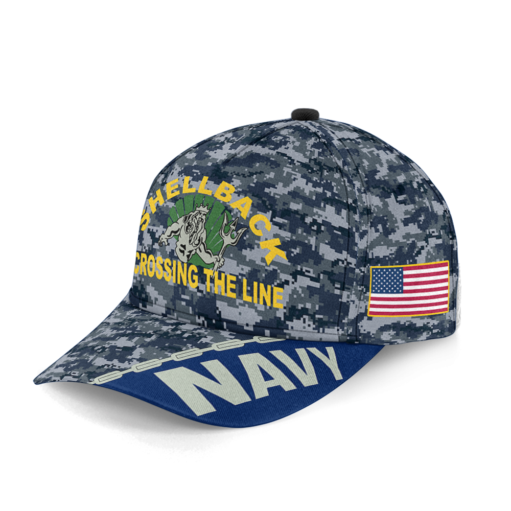 Shellback Crossing The Line Classic Cap