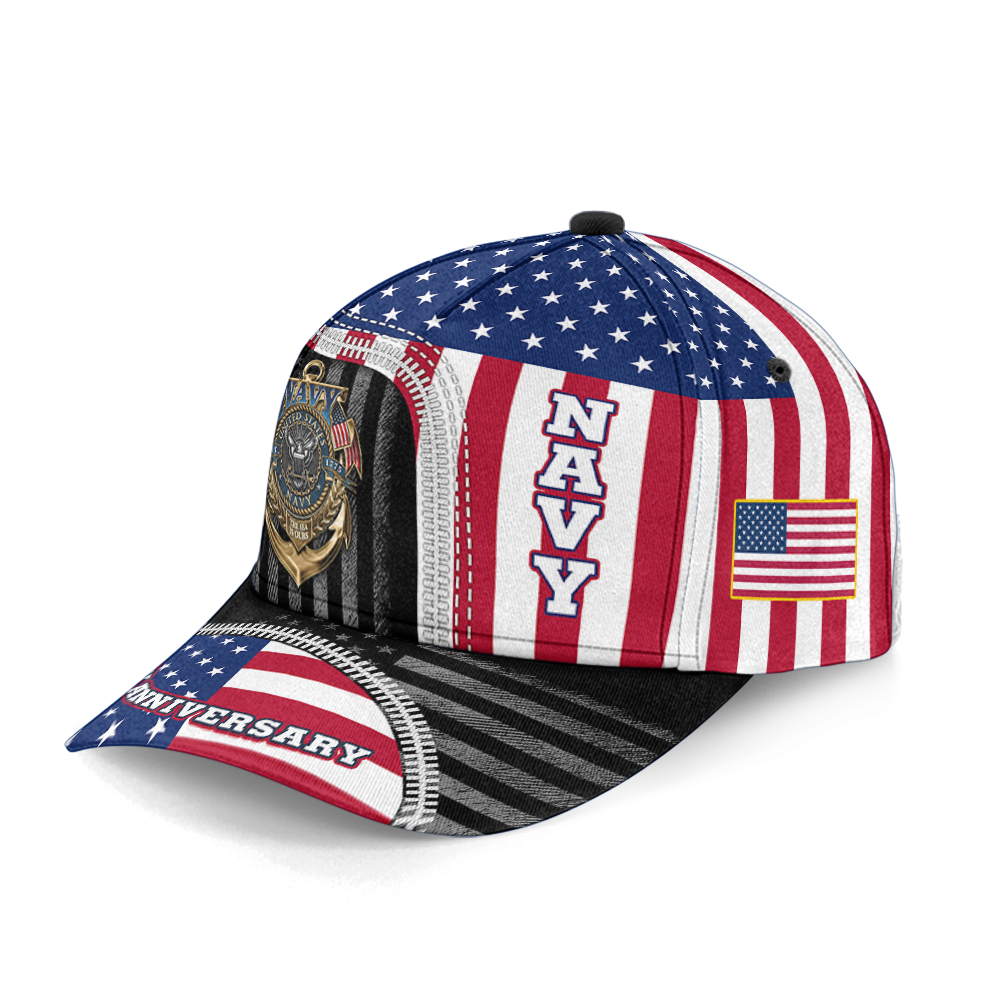 Navy 250th Anniversary Classic Cap