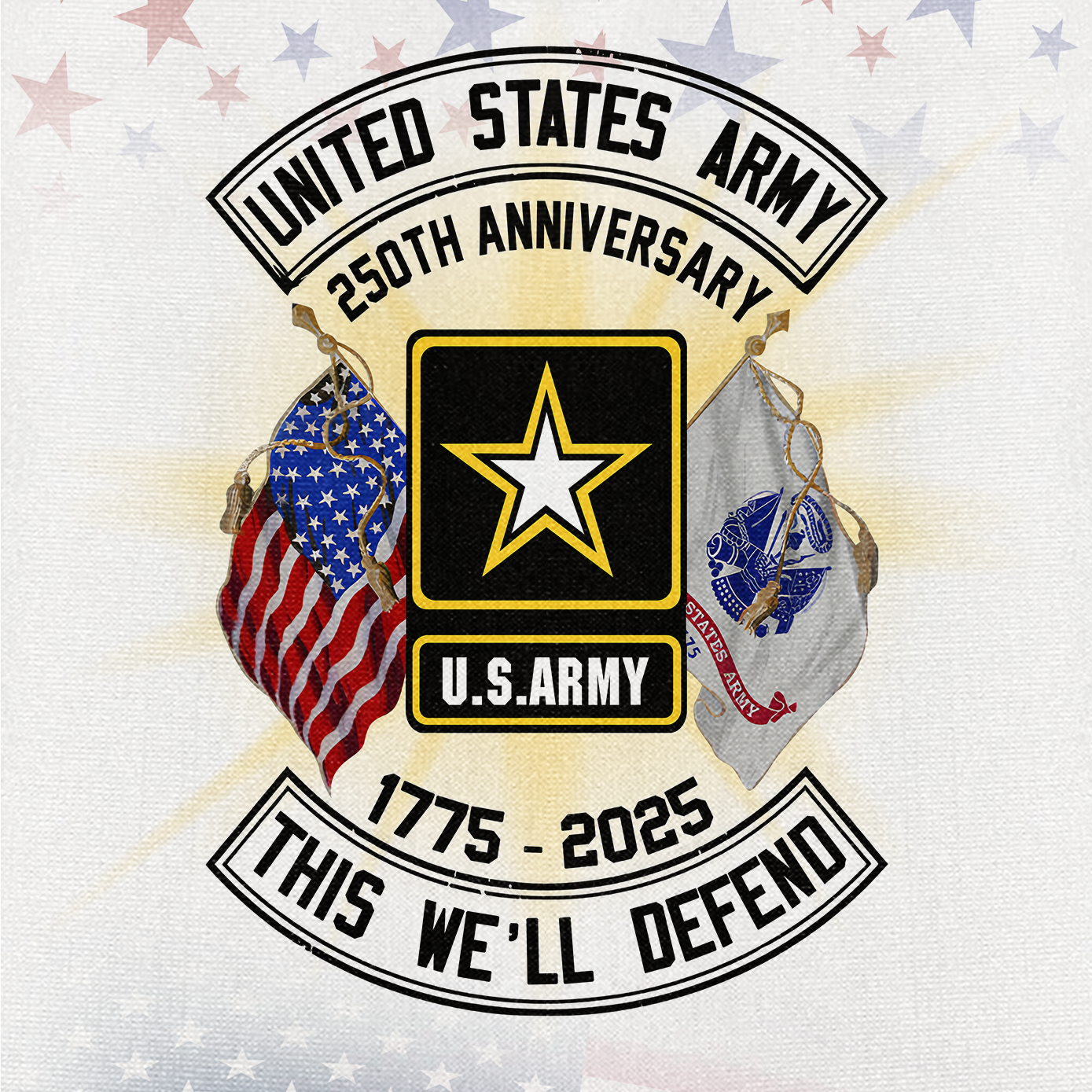 Army 250th Anniversary Cuban Shirt
