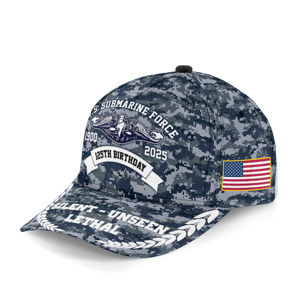 Navy Submarine 125th Birthday Classic Cap