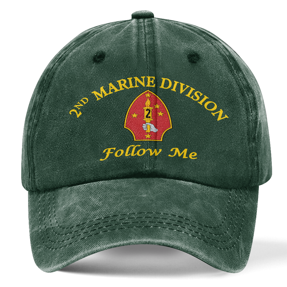 Personalizable Follow Me Washed Cap