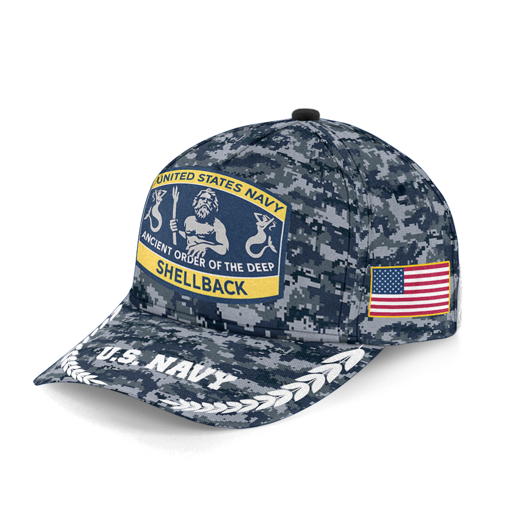 Shellback Ancient Order Of The Deep Classic Cap