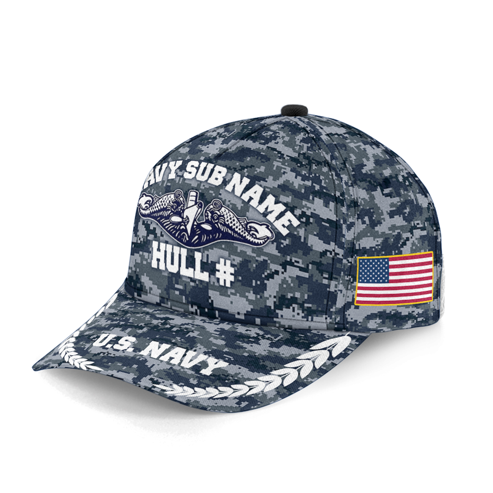 Personalizable Navy Submarine Classic Cap