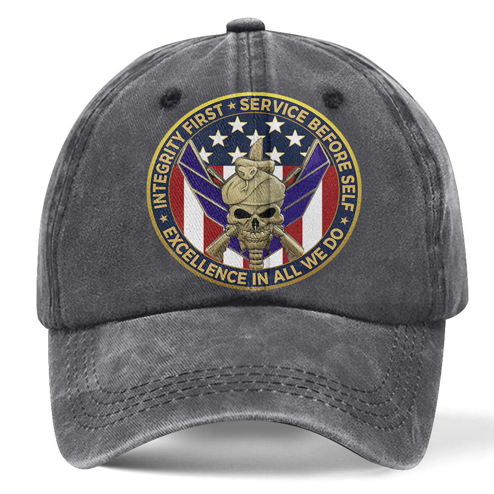 Personalizable Air Force Washed Cap