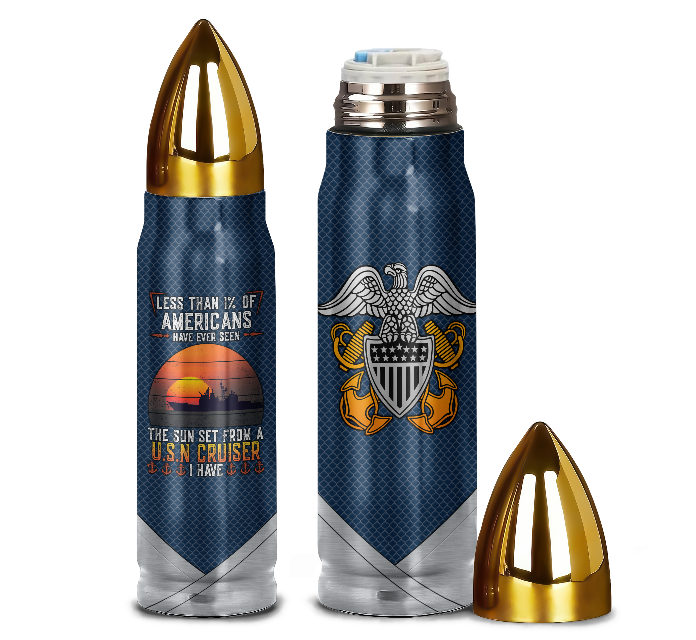 Less Than 1% Cruiser Personalizable Bullet Tumbler