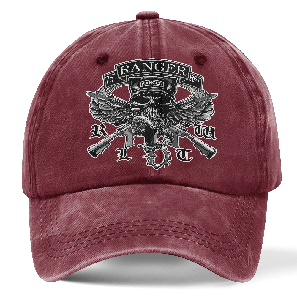 Personalizable Rangers Lead The Way Washed Cap