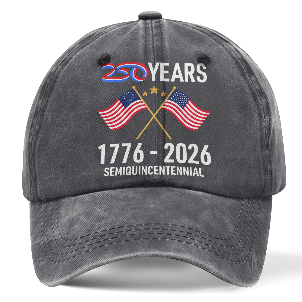 America 250th Anniversary Washed Cap