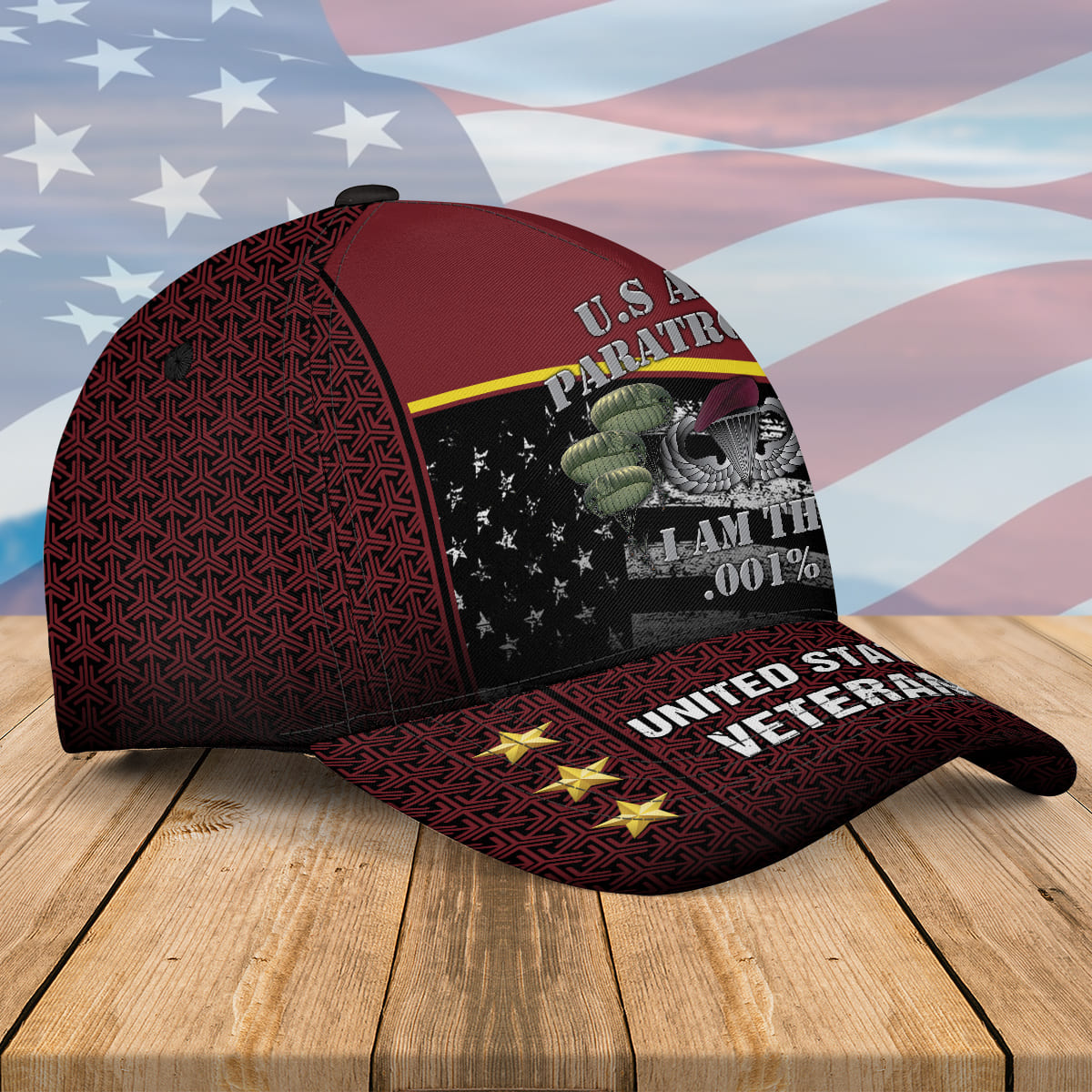 Army Paratrooper I'm The .001% Hat Cap