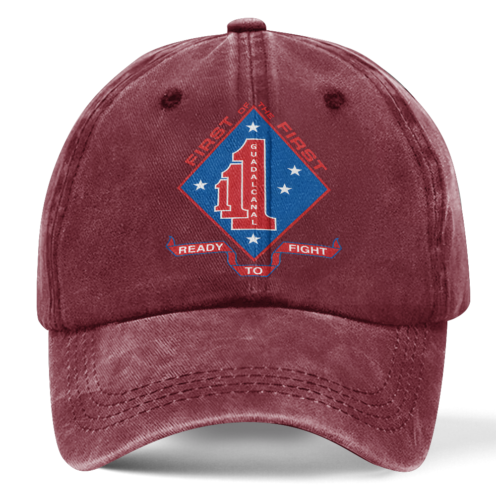 Personalizable First Of The First Washed Cap