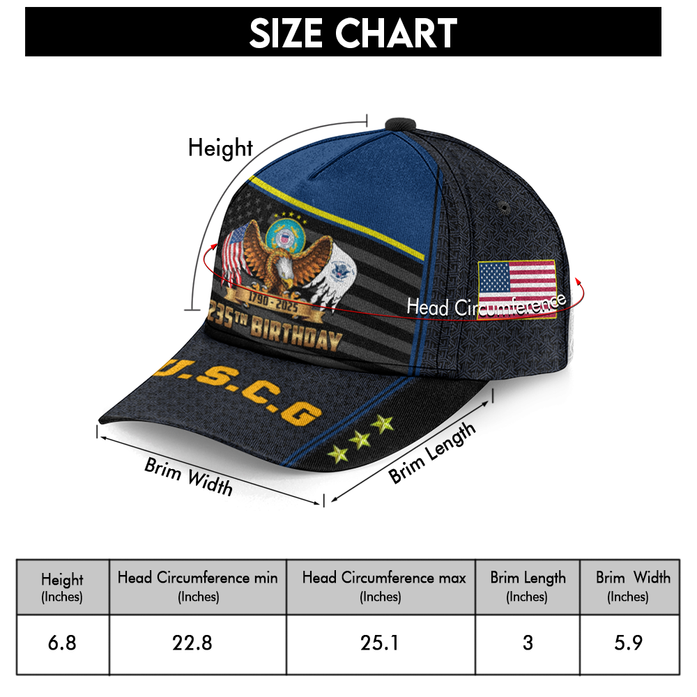 Coast Guard 235th Birthday Classic Cap