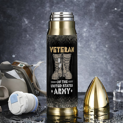 Army Veteran Foxtrot Bullet Tumbler