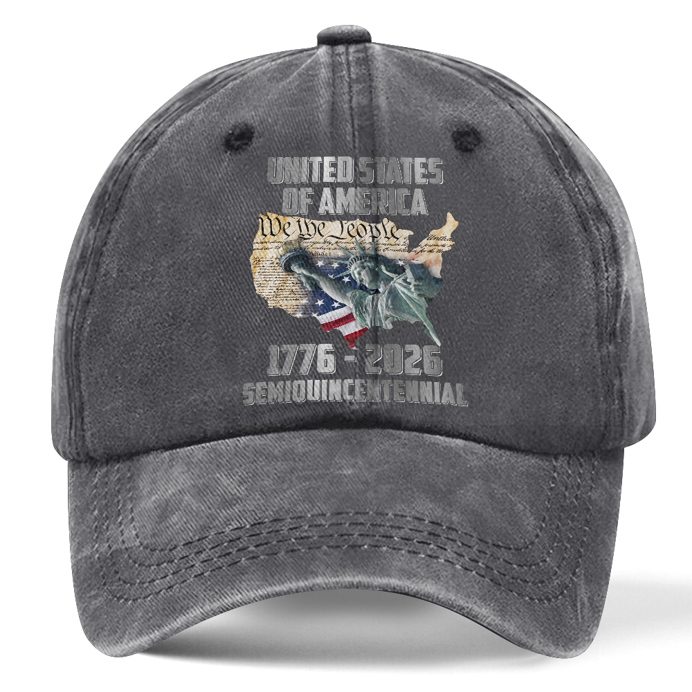 America 250th Anniversary Washed Cap
