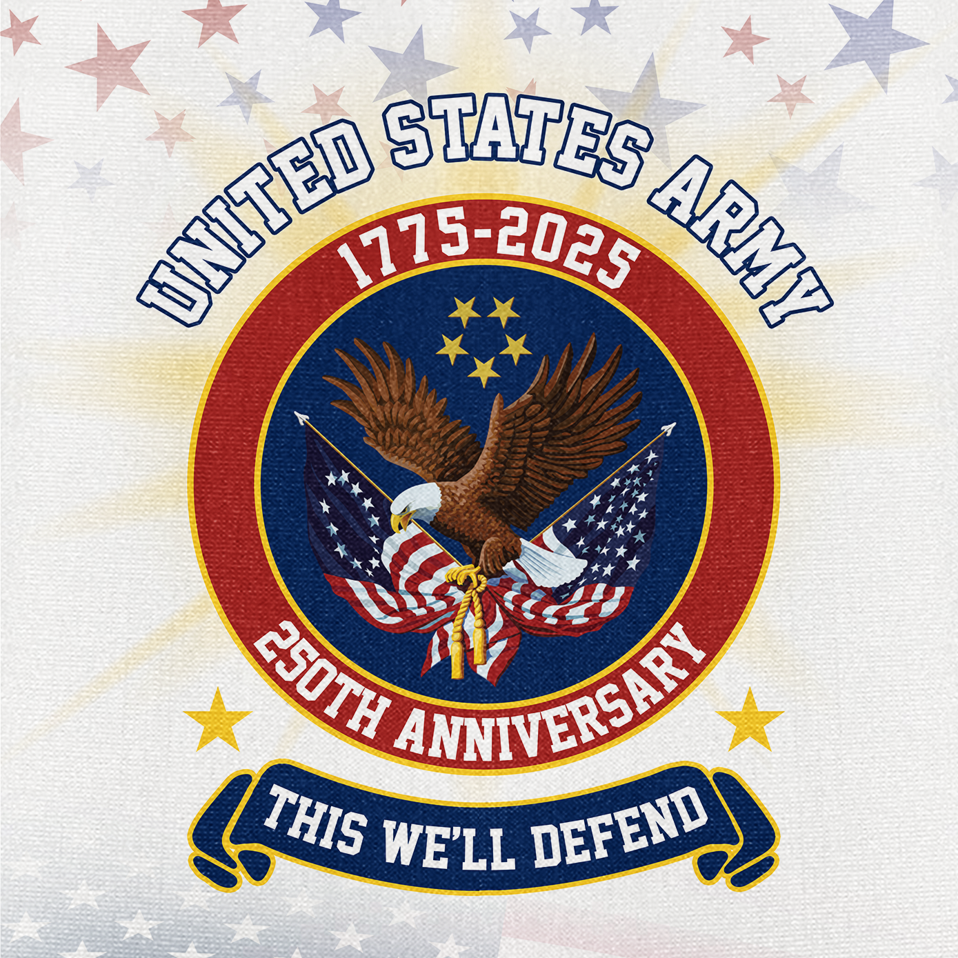 Army 250th Anniversary Cuban Shirt