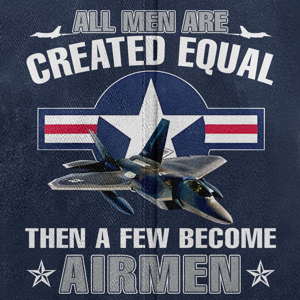 Personalizable Air Force All Men Are Created Equal Washed Cap
