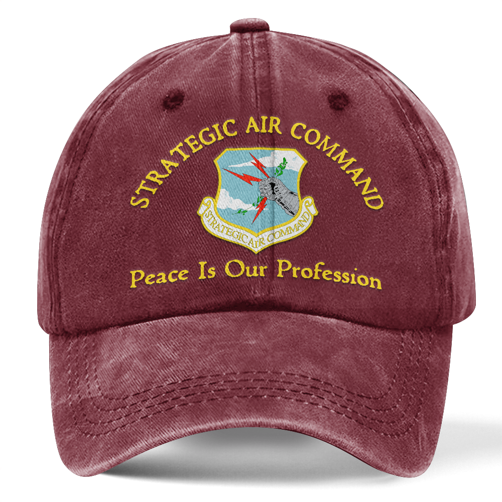 Personalizable Air Force Washed Cap