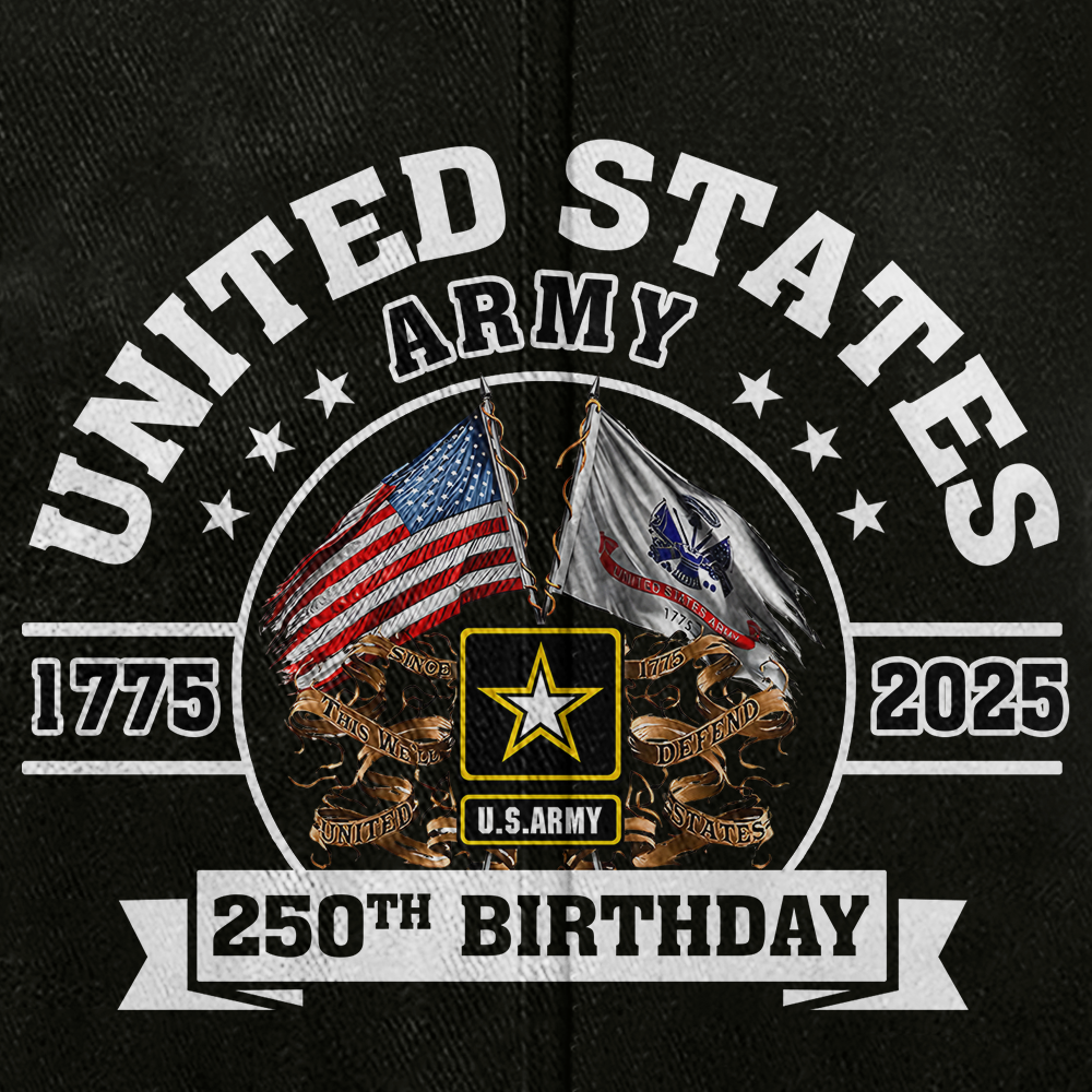 Army 250th Anniversary Washed Cap