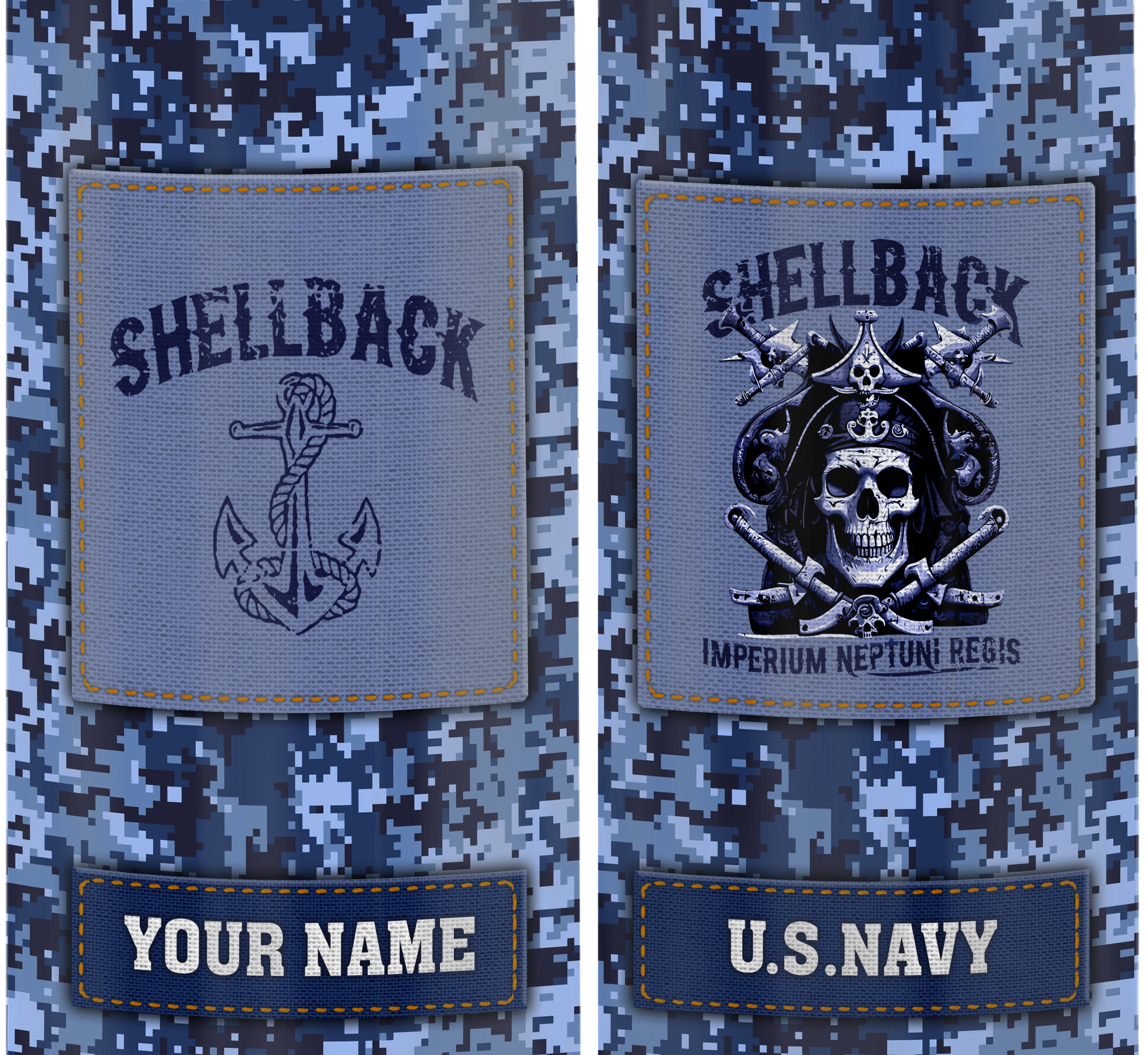 Navy Shellback Bullet Tumbler